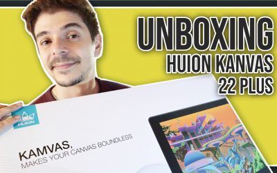 Nueva Huion Kanvas 22 plus español