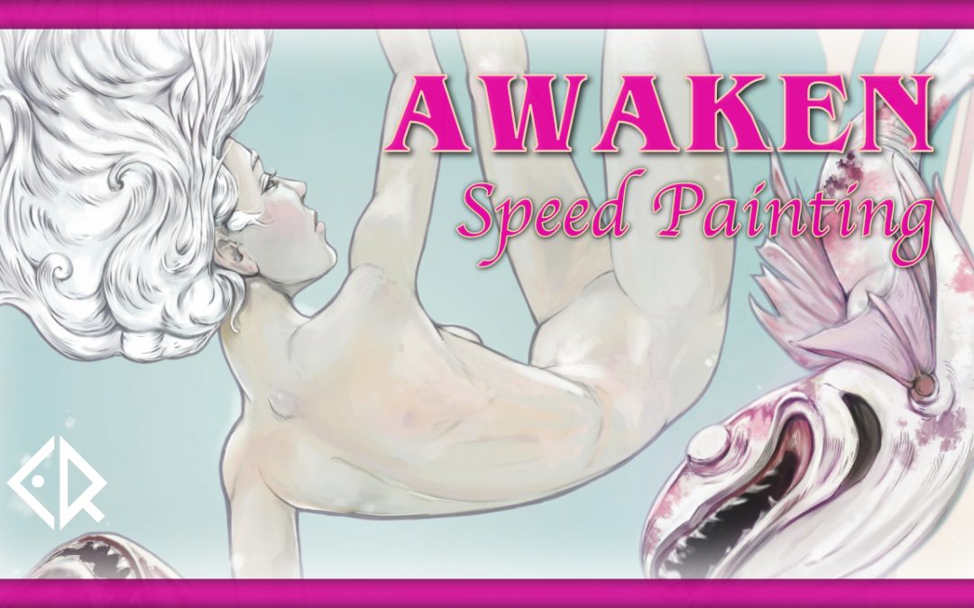 Ilustración Awaken, Speed Painting y su significado.