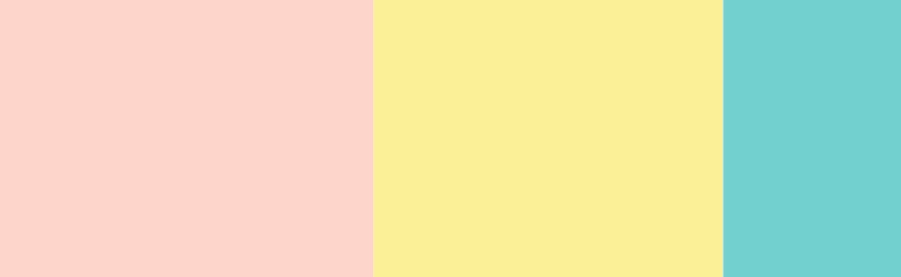 Paleta de color usados en ilustración digital Sweet Lemon por Efren Rodher