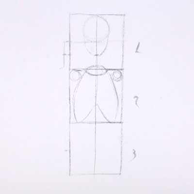Dibujando la cabeza dentro del curso de dibujo 1 de 3