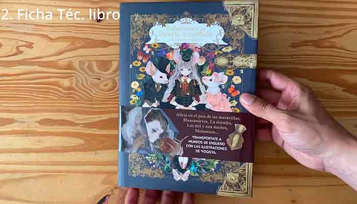 Ficha técnica estampas de una librería encantada