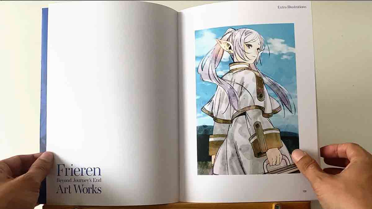 arte inédito en Sousou no Frieren